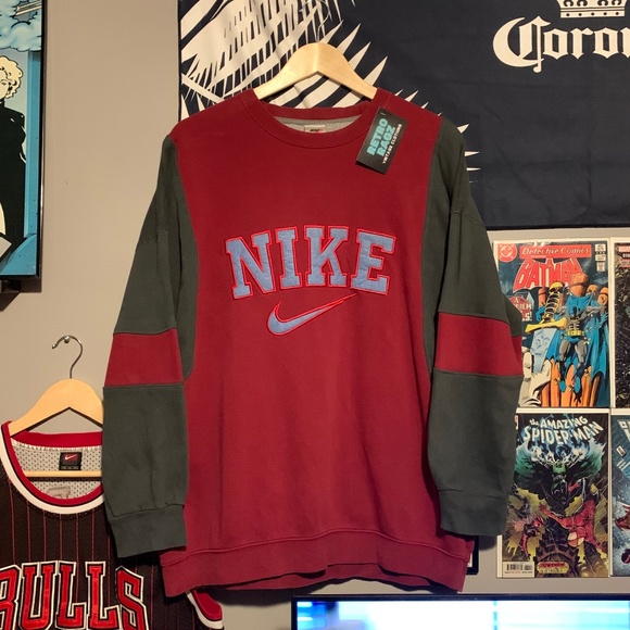 Custom Nike Rework Crewneck - Picture 1 of 4
